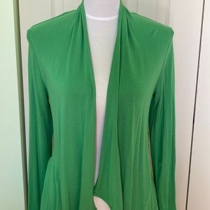 New Banana Republic Green Stretch Cardigan Sz XS
